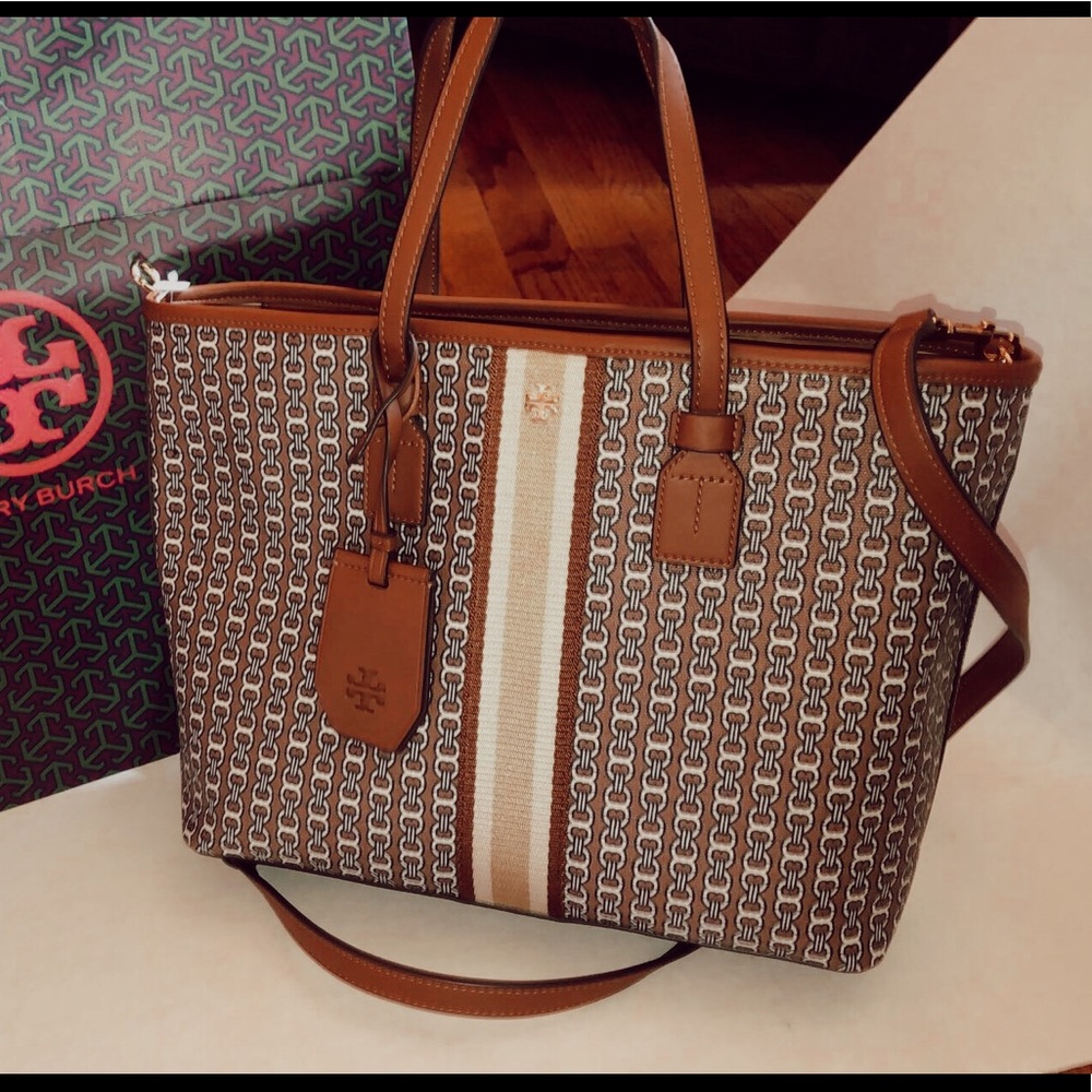 Authentic Tory Burch Gemini Link Tote